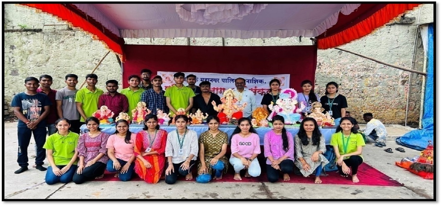 Collection of Ganesh Murti Idol at Godaghat , Ramkund and Create Awareness among People about Pollution of Rivers and Environment on 28th Sept 2023