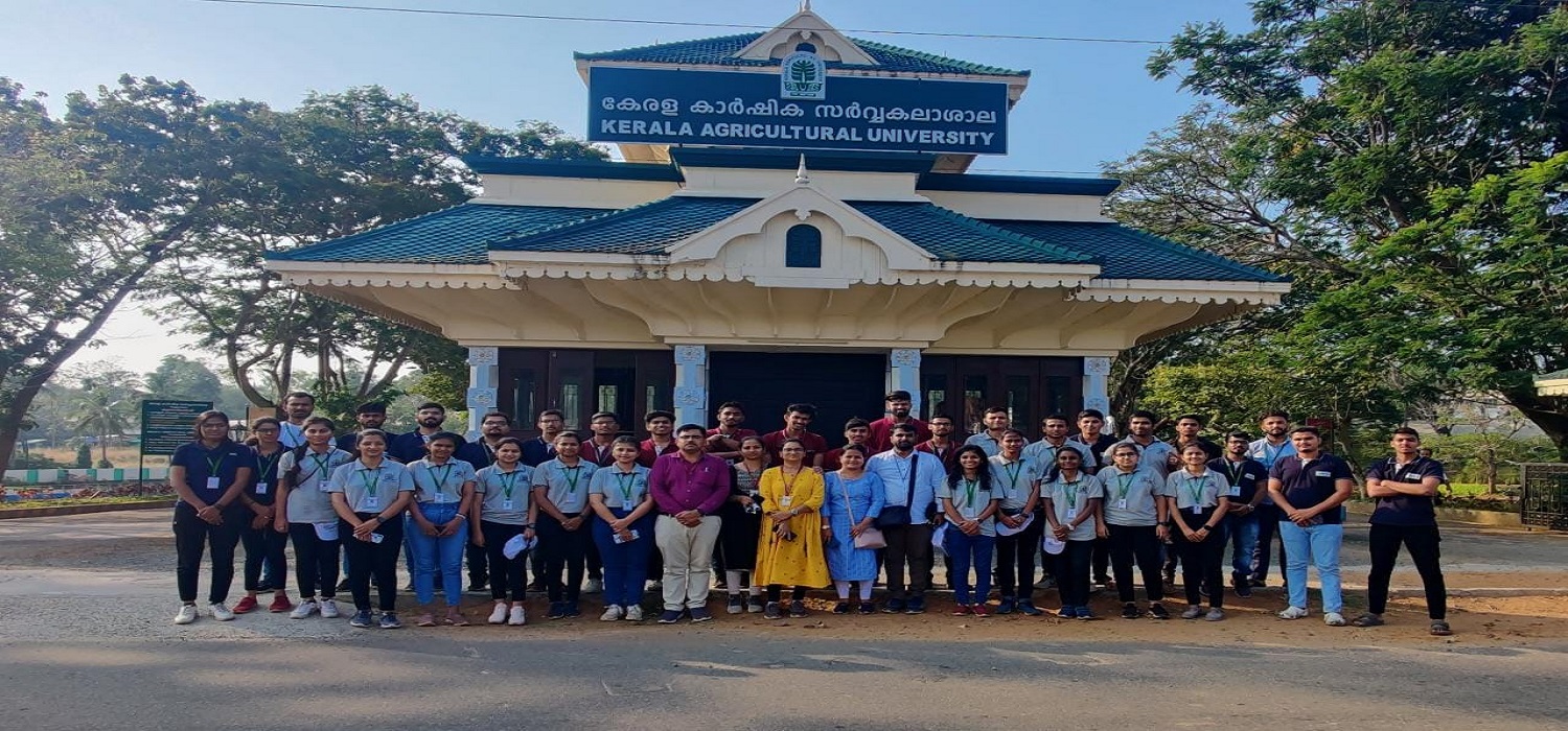 Educational Visit of Final Year Students to Kerala Agricultural University,Thrissur Campus