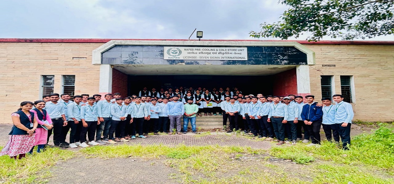 V semester students visited to APMC and NAFED Pimpalgaon Baswant, Central Warehousing Corporation Nashik Road and Dhruv Agri Technologies, Shinde Dist Nashik on 09/09/2024 as a part of course curriculum of ECON 353 and ELE ECON 354